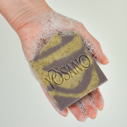 Jabón Sólido Lemongrass Lavanda Orgánico 150g - Energizante y Relajante