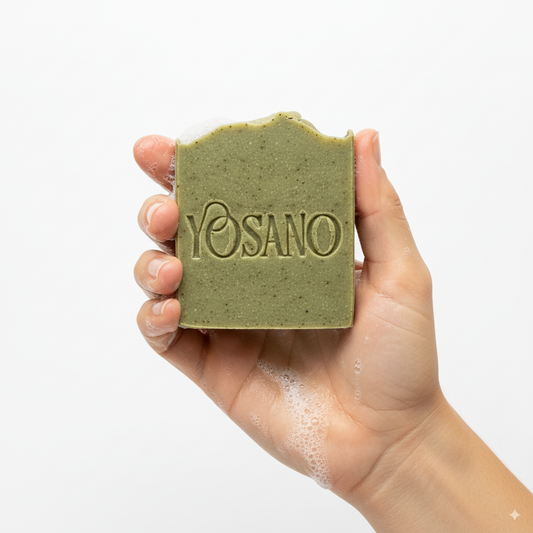 Jabón Sólido Romero Menta Orgánico 150g - Refrescante y Energizante