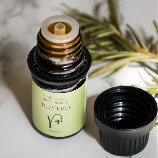 Aceite Esencial de Romero Puro Orgánico