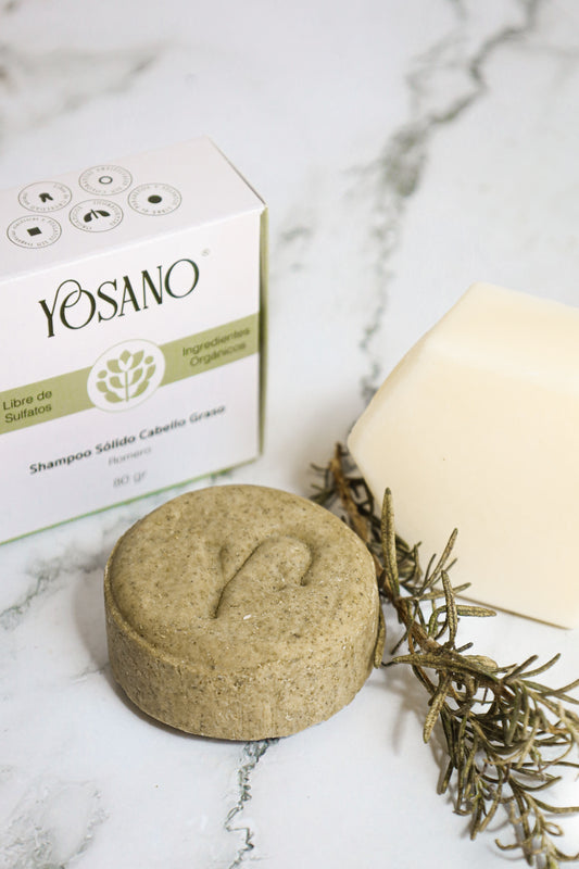 Pack Shampoo Sólido Romero & Acondicionador Romero 170g - Cabello Graso Anticaída