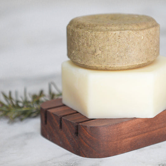 Jabonera de Madera Natural Artesanal - Ecológica para Jabones Sólidos