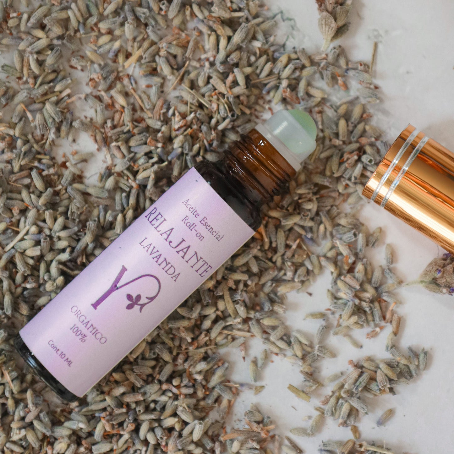 Roll-on Relajante de Lavanda Orgánica