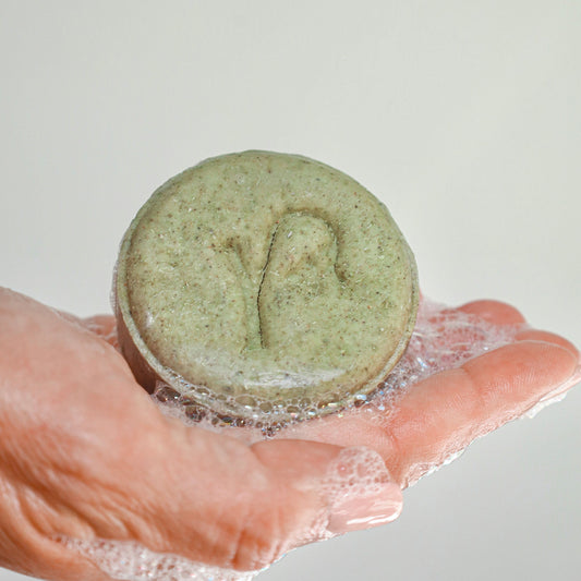 Shampoo Sólido Romero Orgánico 80g - Anticaída Cabello Graso