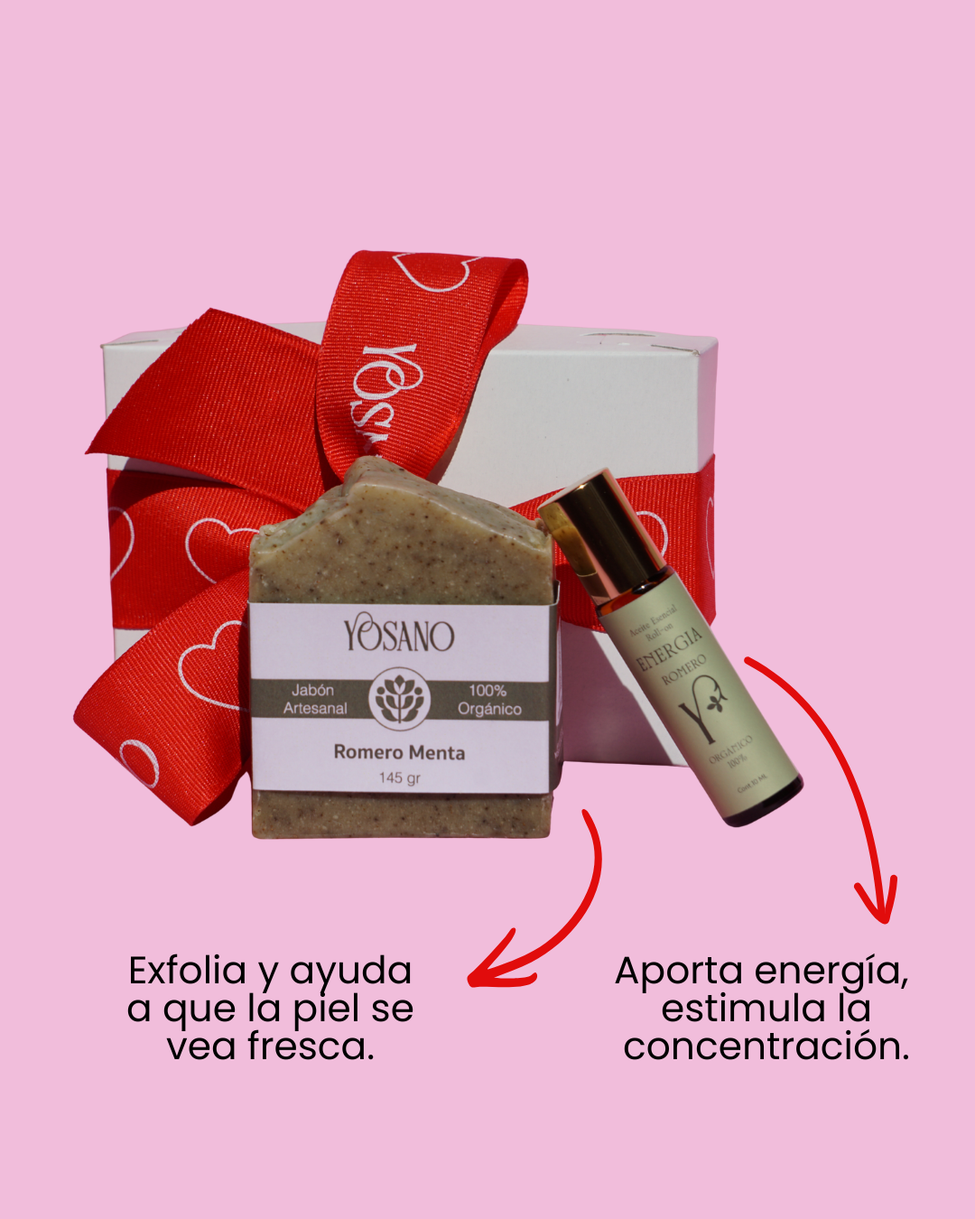 Romero, te quiero! - Jabón Romero menta y Roll on Romero