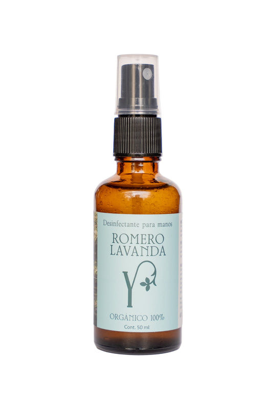 Desinfectante de romero lavanda