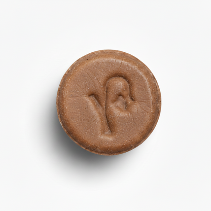 Shampoo Sólido Lavanda & Cacao Orgánico 80g - Brillo Natural Cabello Seco