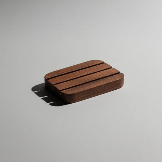 Jabonera de Madera Natural Artesanal - Ecológica para Jabones Sólidos