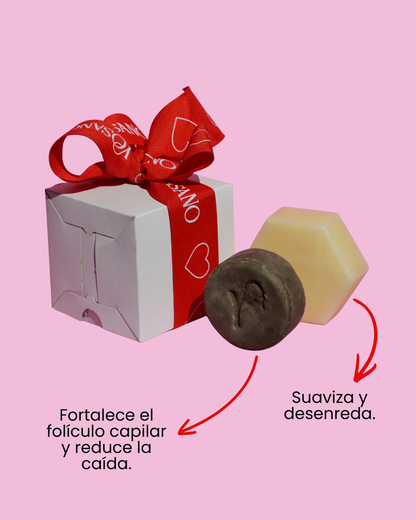 Romero & Romero - Shampoo Sólido de Romero y Acondicionador de Romero